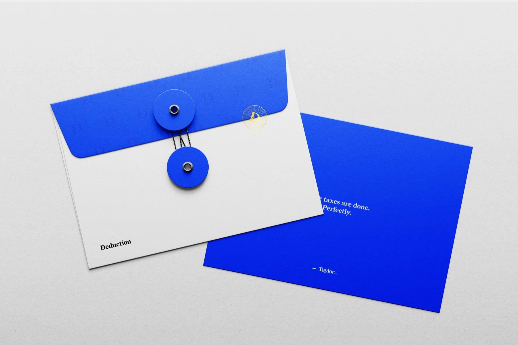 Deduction — envelope