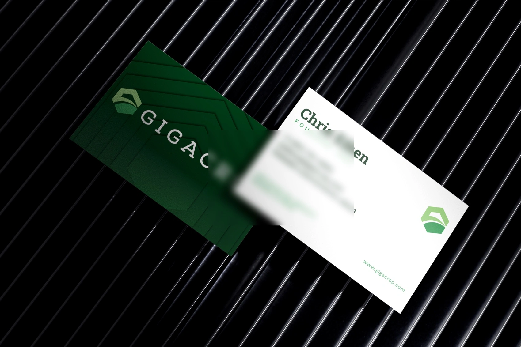 Gigacrop — mock businesscard