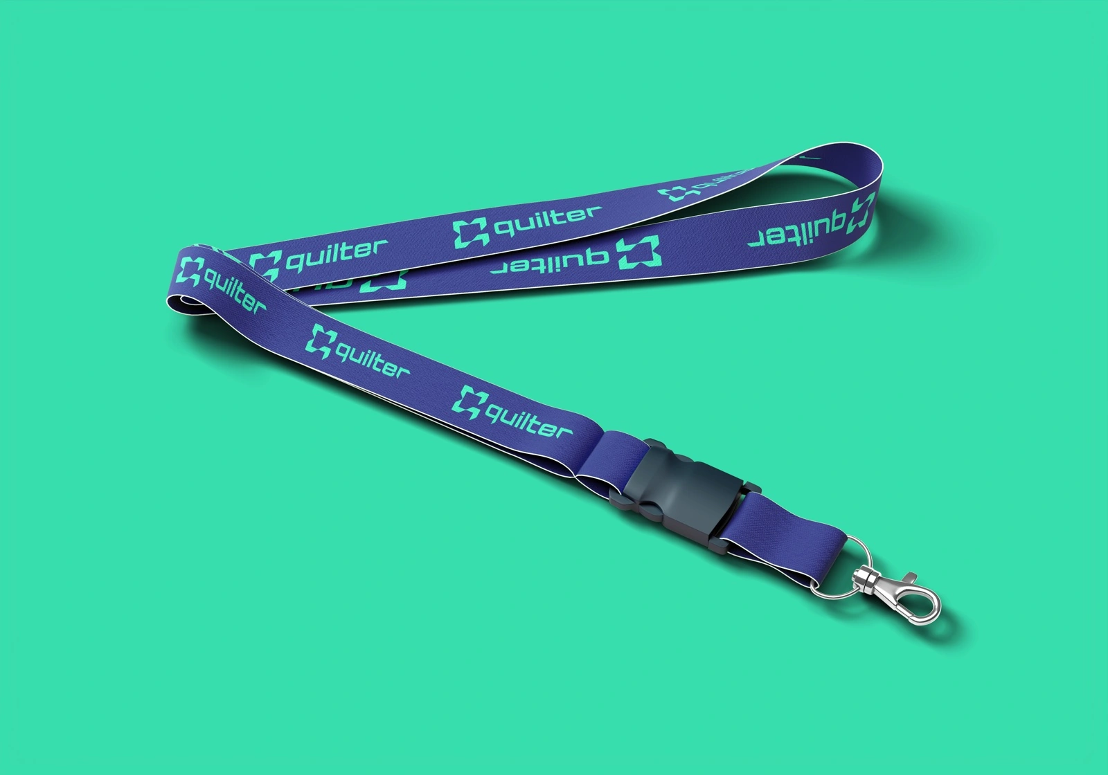 Quilter — merch lanyard
